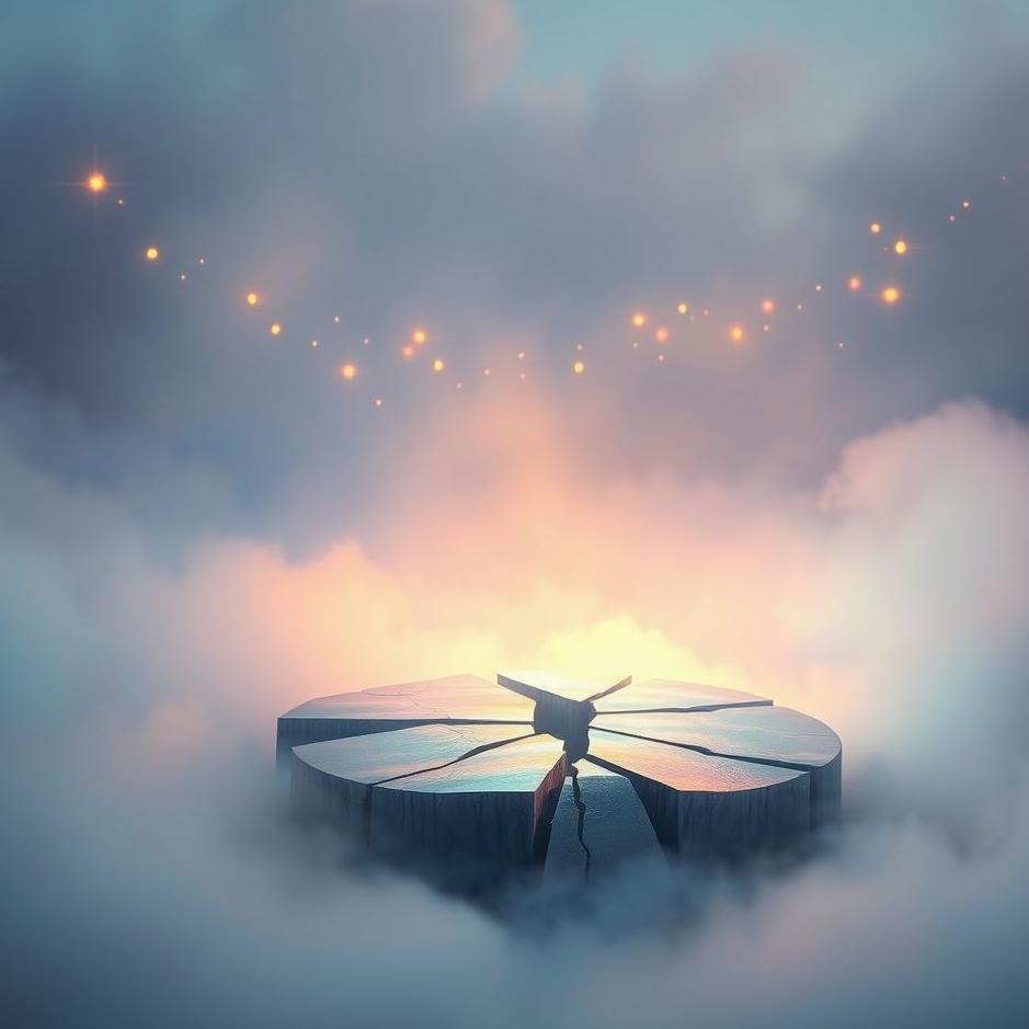 Dream : The crack of the foot base in the dream