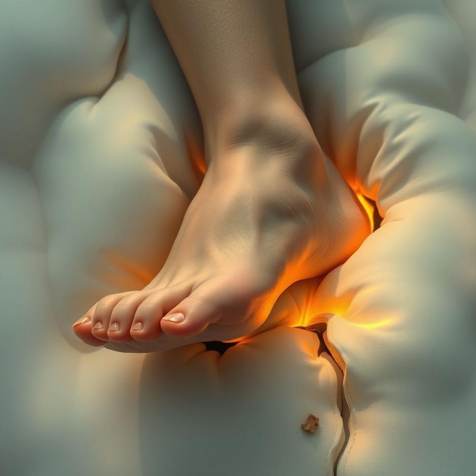 Dream Dictionary : The crack of the foot body in the dream