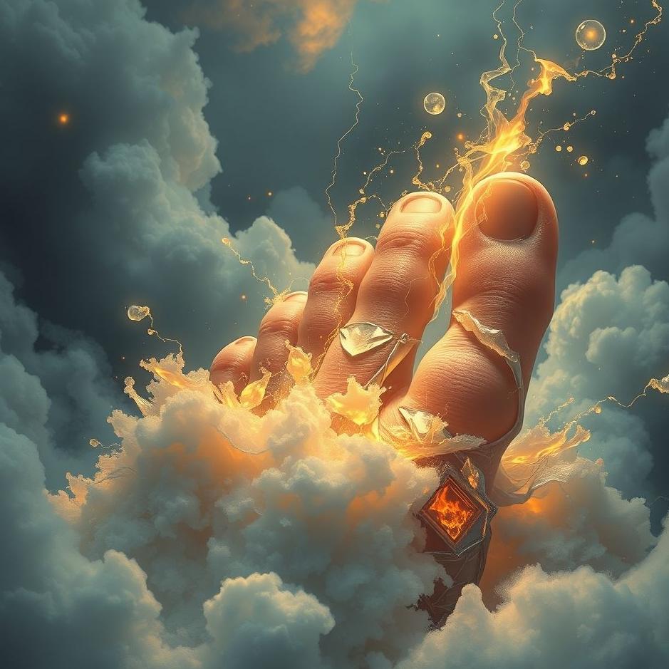 Dream : The crush of the foot finger in the dream