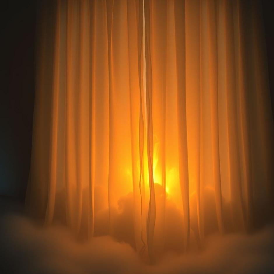 Dream : The curtain burning in your dream
