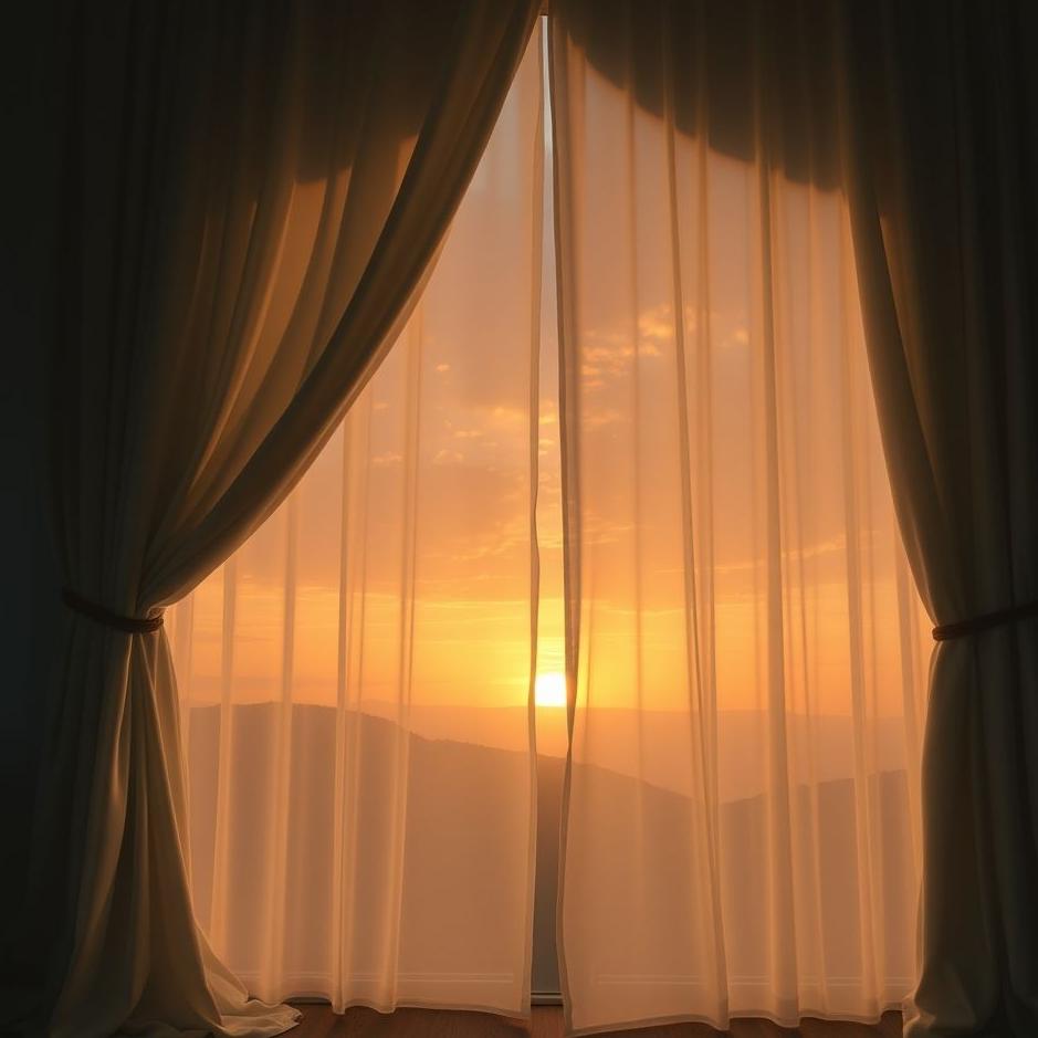 Dream : The curtain closing in a dream