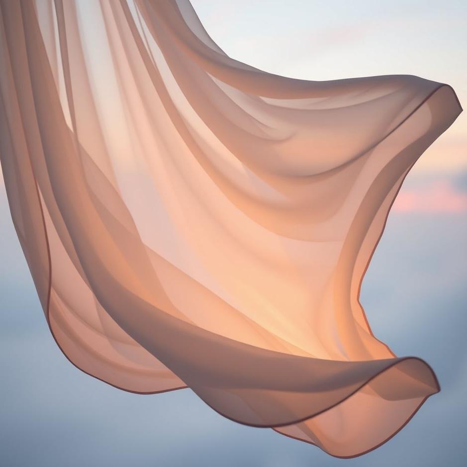 Dream : The curtain flying in a dream