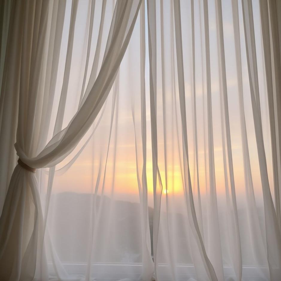 Dream : The curtain moving in a dream