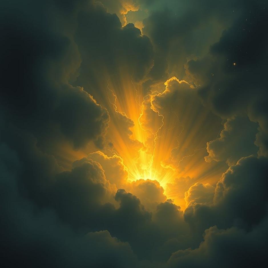 Dream : The darkness enlightening in a dream