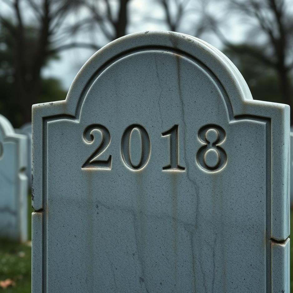 Dream : The date of death on a tombstone in a dream