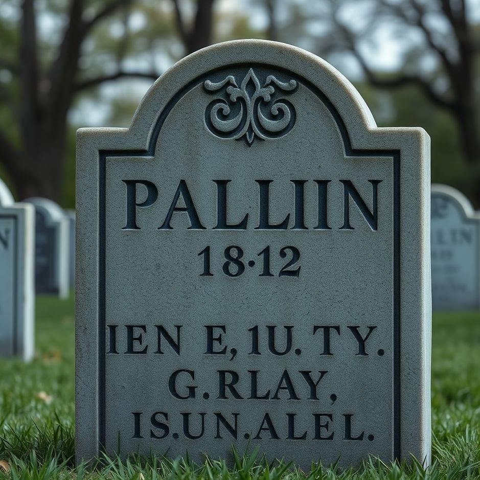 Dream : The date of death on your own gravestone in a dream