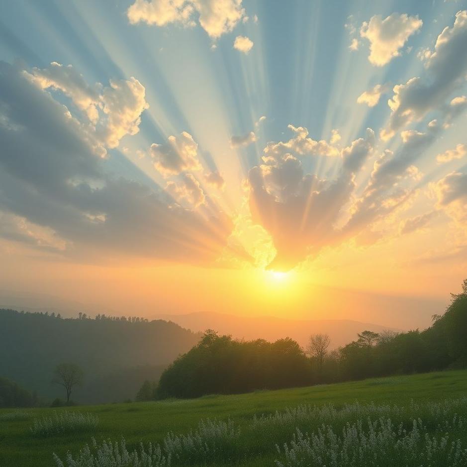 Dream : The day brightening in a dream