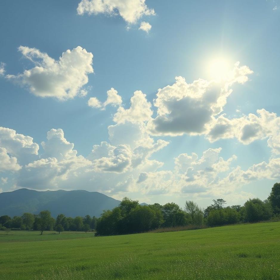 Dream : The decision of bright weather in the dream