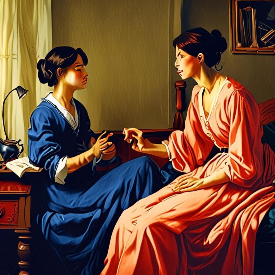 Dream Dictionary : The discussion of the girl with mother in the dream