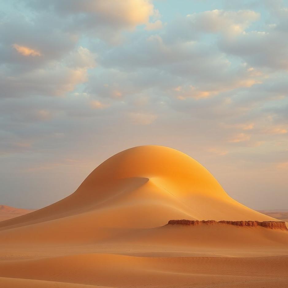 Dream : The dome of the Sahara in a dream
