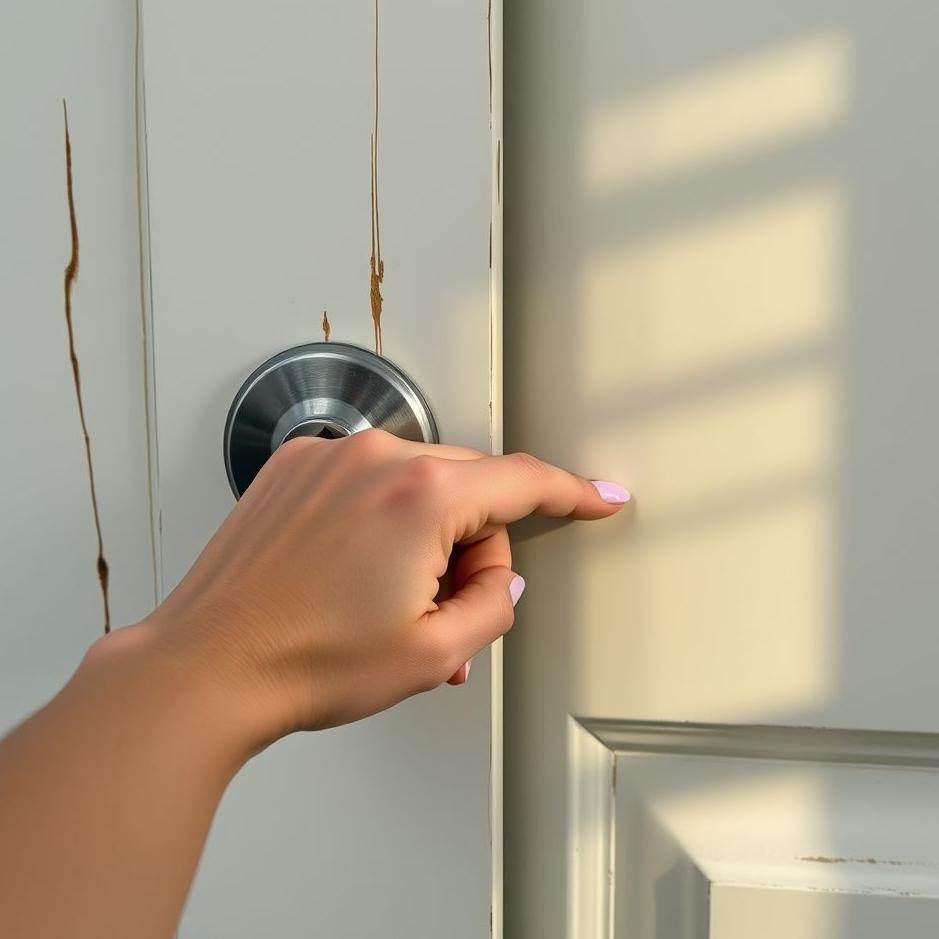 Dream : The door handle stuck in my hand in a dream