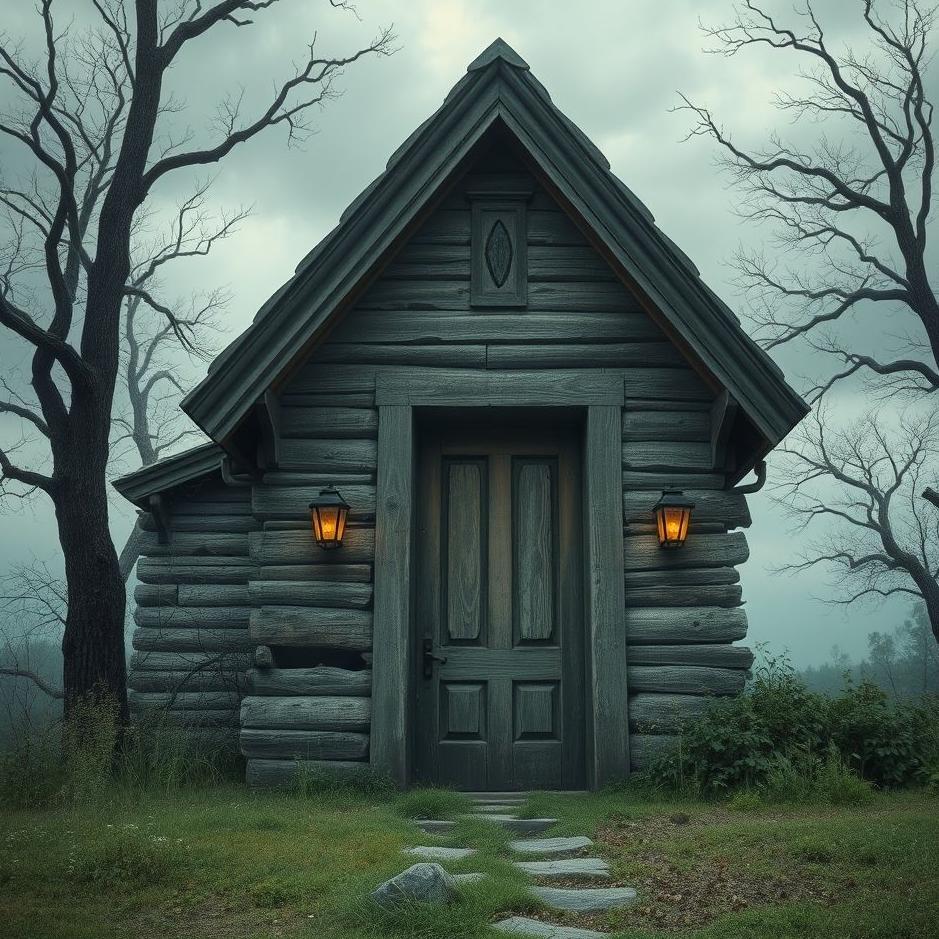 Dream : The door of an old house in a dream