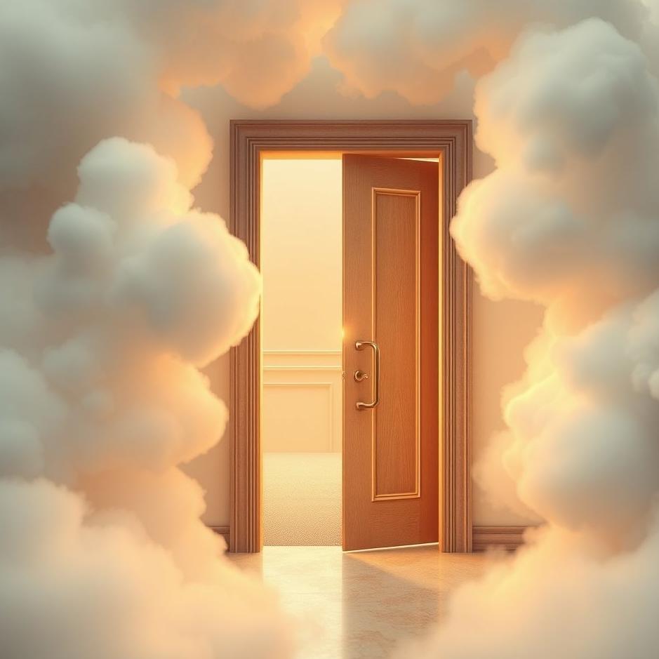 Dream : The door of the workplace open in a dream