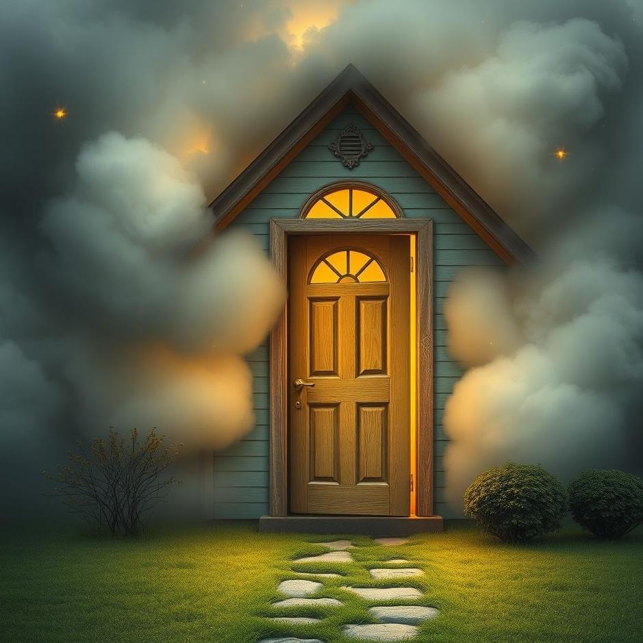 Dream : The door of your house open in a dream
