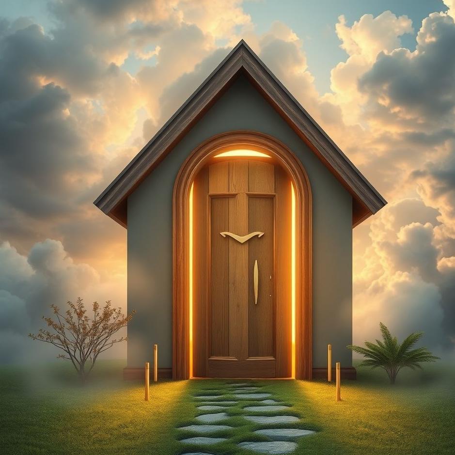 Dream : The door of your house opening in your dream