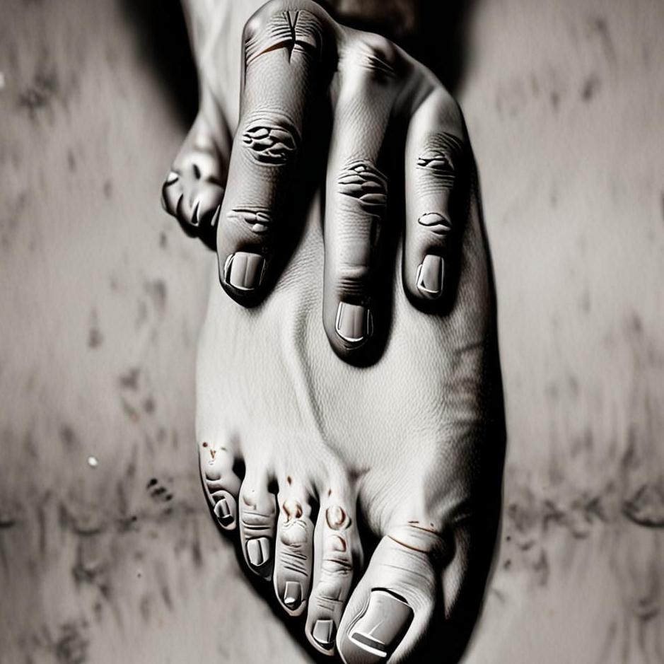 Dream : The dread smear on the foot in the dream