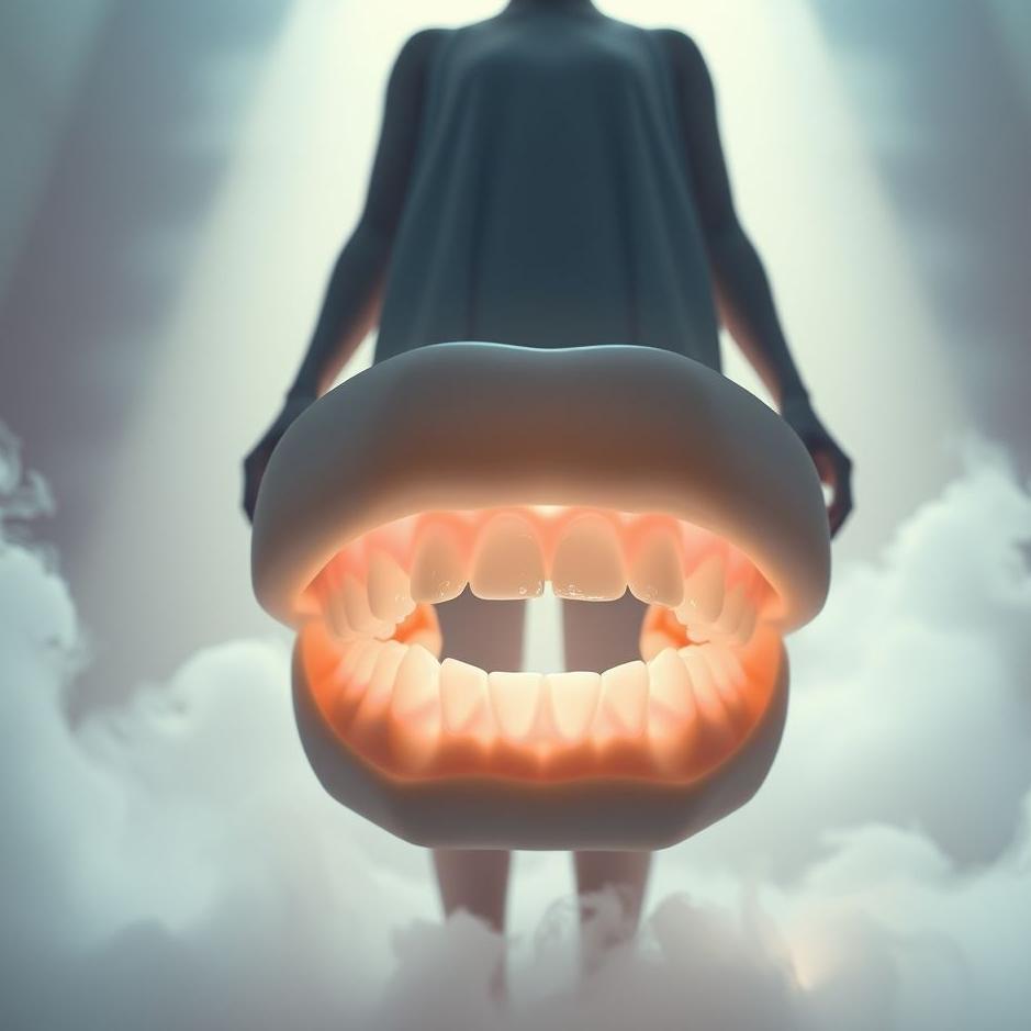 Dream : The emergence of lower coating teeth in the dream