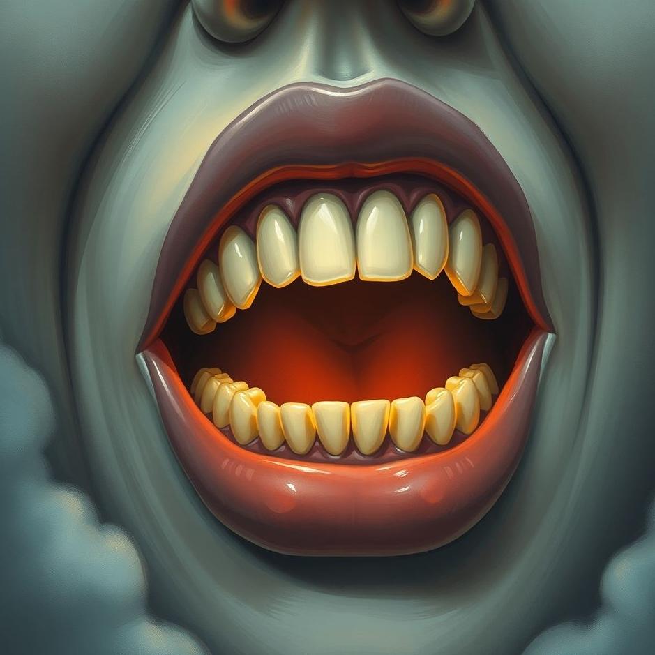 Dream : The emergence of teeth in the mouth in the dream