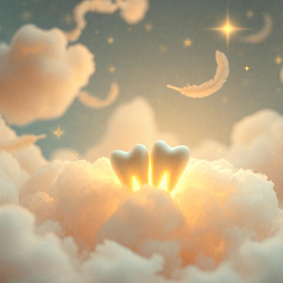 Dream : The emergence of two teeth under the dream