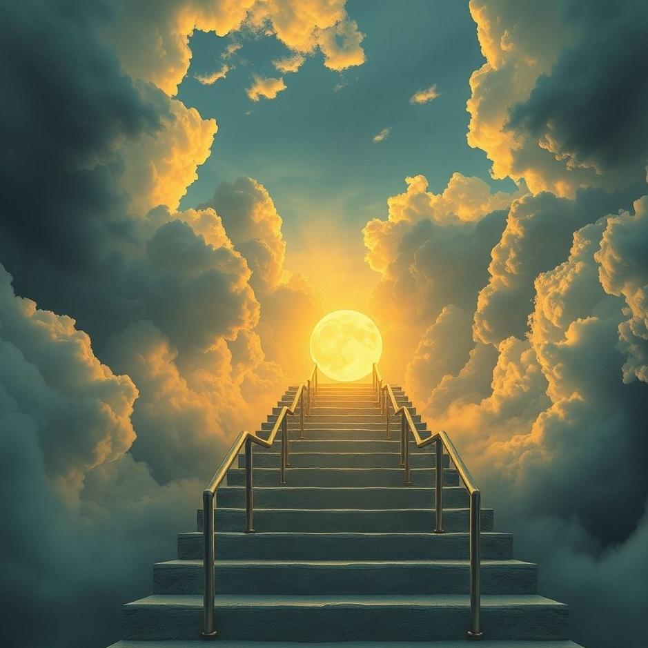 Dream : The end of the stairs in a dream