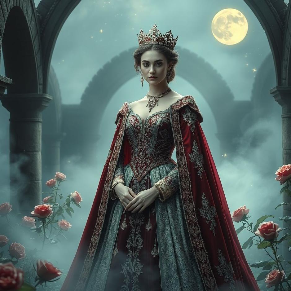 Dream : The English Queen in a dream