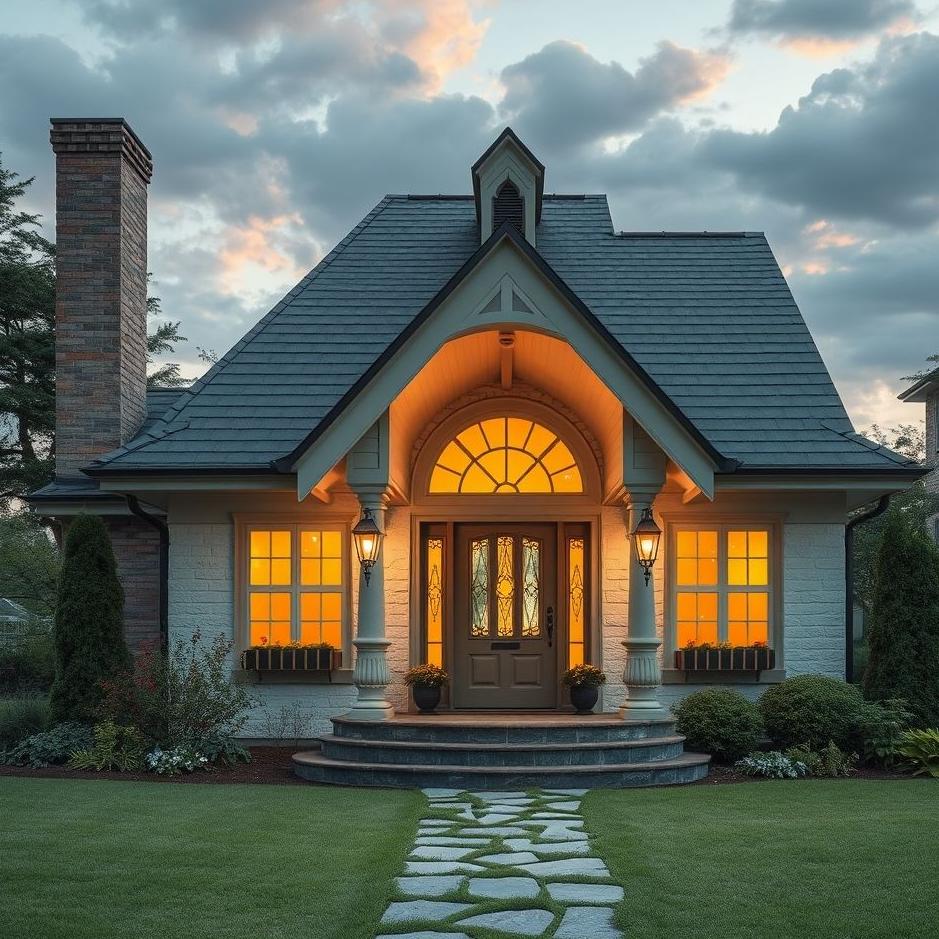 Dream : The entrance of the house in a dream