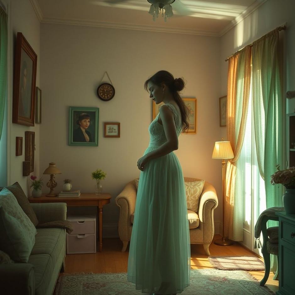 Dream : The ex-fiancee in my house in a dream