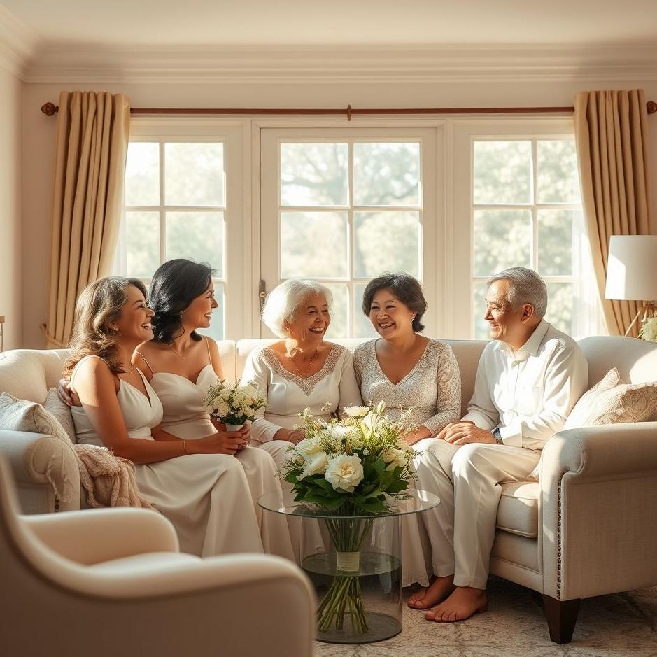 Dream : The family of the fiancee in a dream