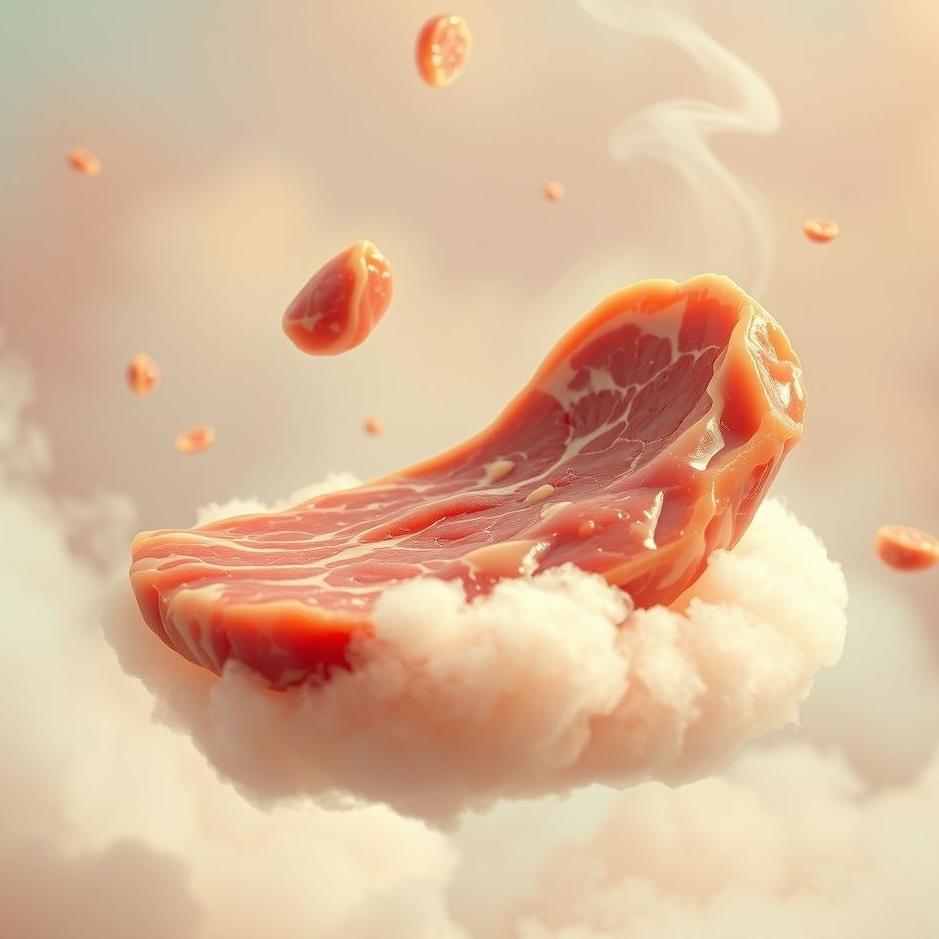 Dream : The fat of meat in a dream