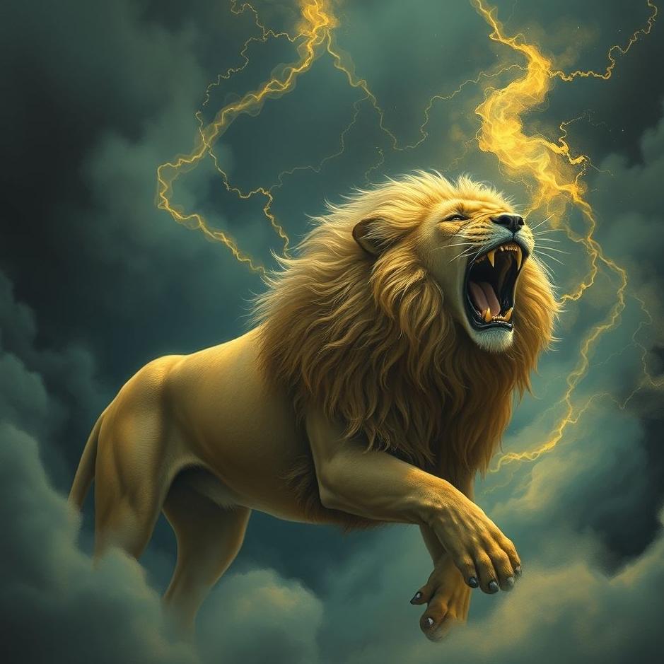 Dream Dictionary : The fear of lion in the dream
