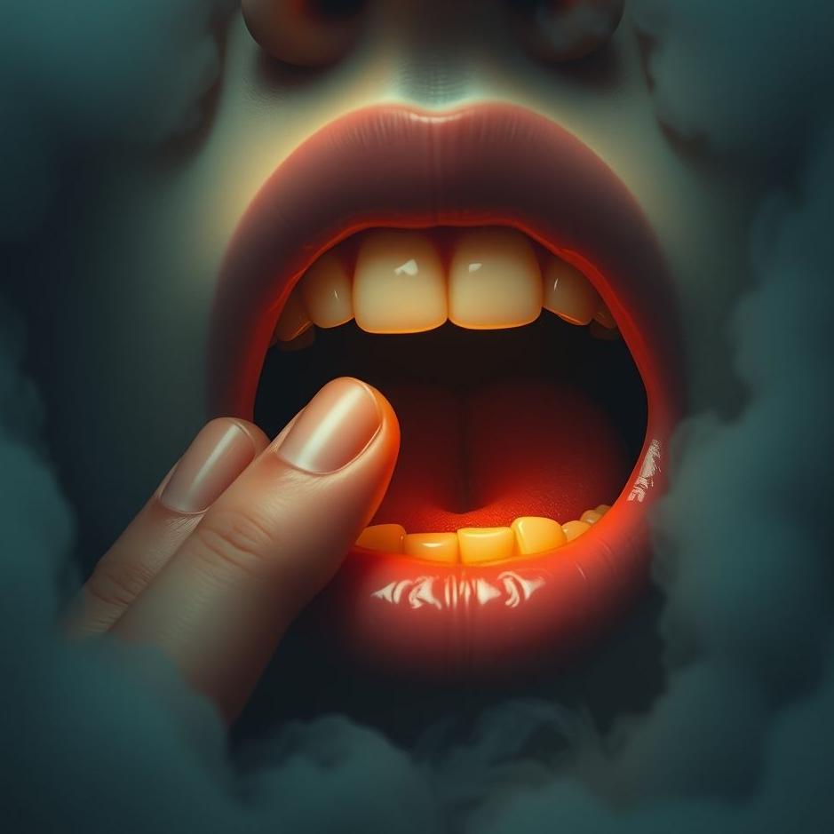 Dream : The fingers in the mouth in the dream