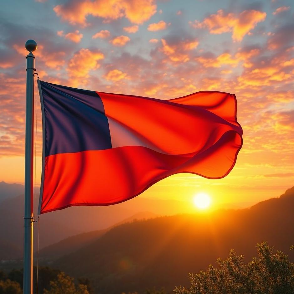 Dream : The flag of your own country in a dream