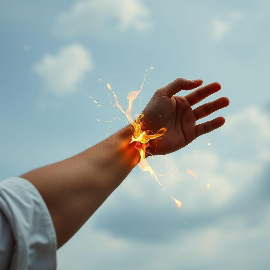 Dream : The foot wrist breaking in the dream