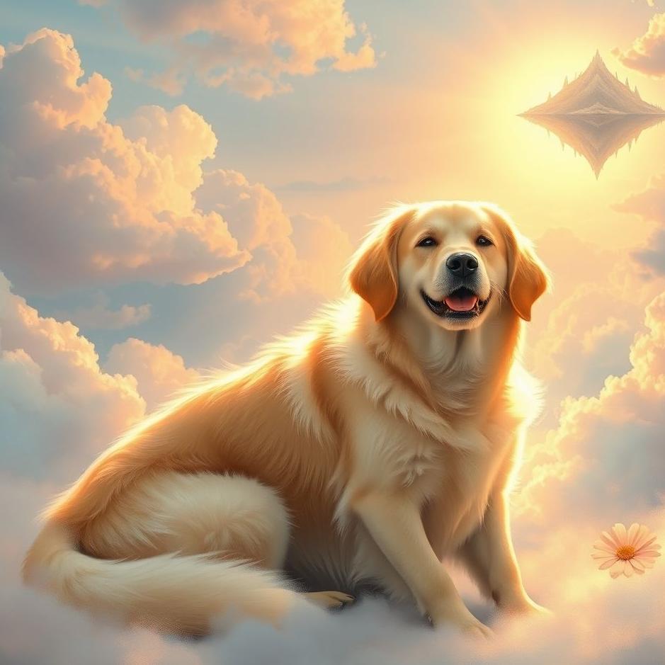 Dream : The friendship of a dog in a dream