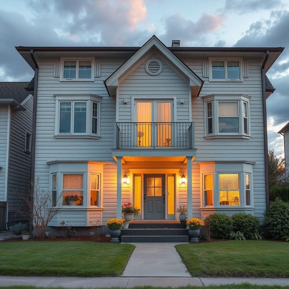 Dream : The front of the apartment in the dream