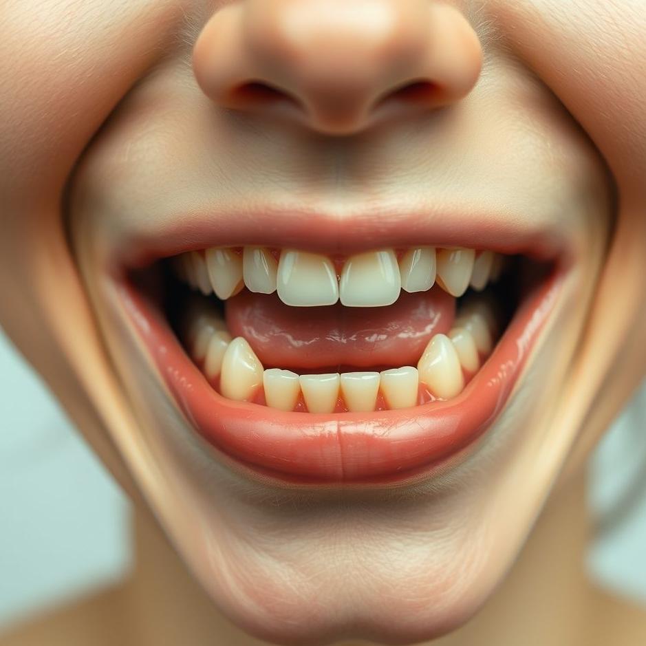 Dream : The front teeth falling out