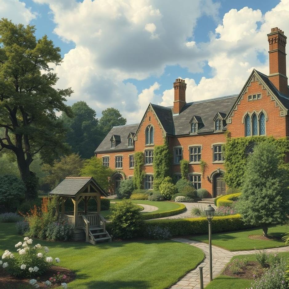 Dream : The garden of your old school in a dream