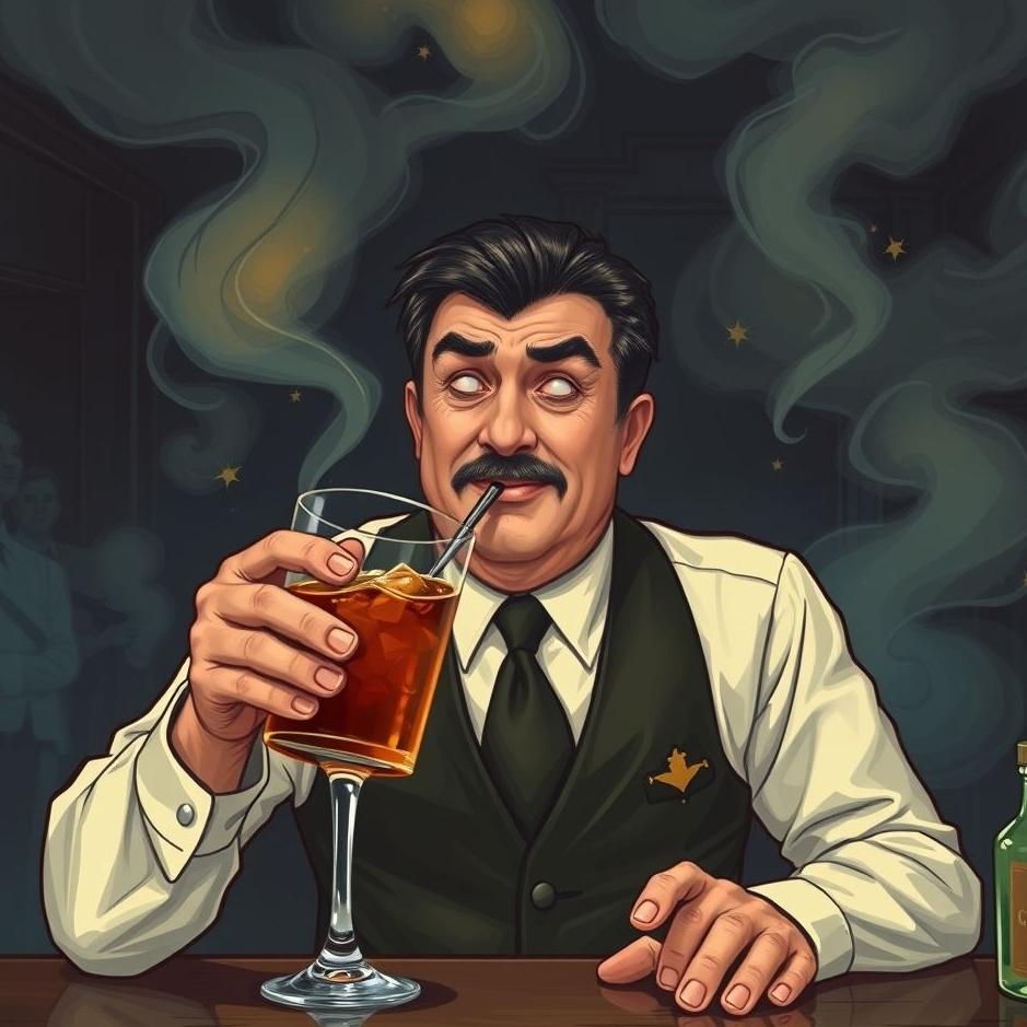 Dream : The general manager drunk in a dream