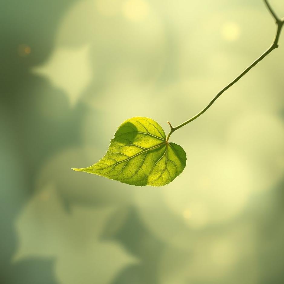 Dream : The gift of vine leaf in the dream