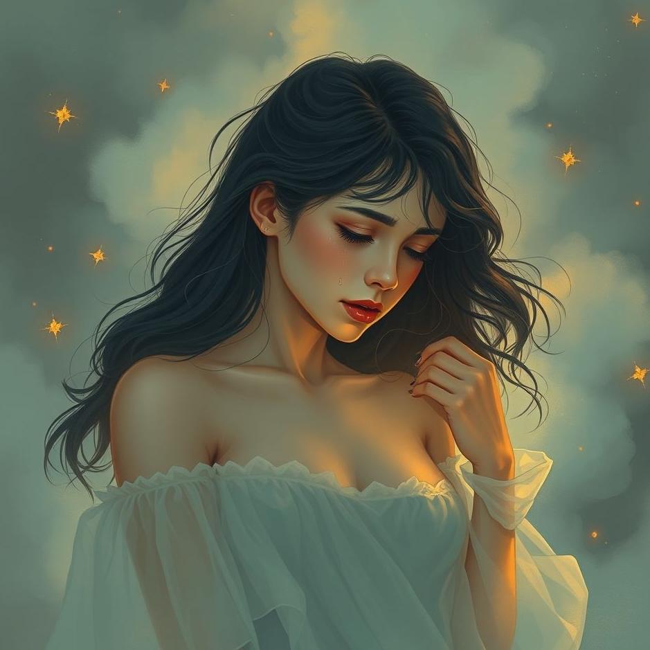 Dream : The girl I love crying in a dream