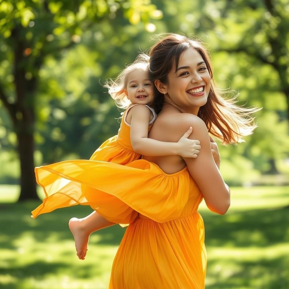 Dream Dictionary : The girl of the mother on his back