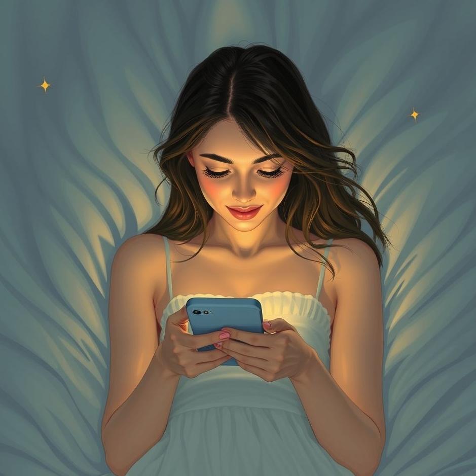Dream : The girl you are texting in your dream