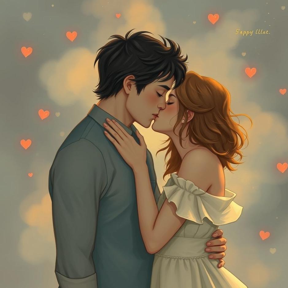 Dream : The girl you like kissing you in a dream