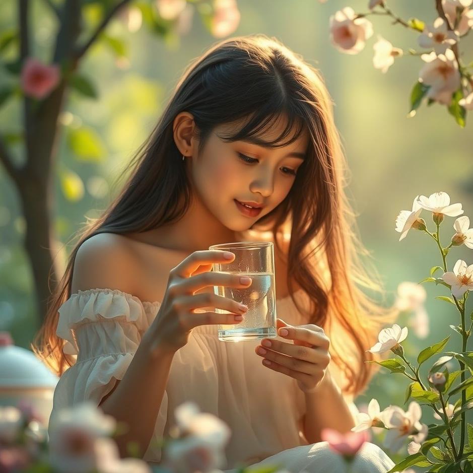 Dream : The girl you love giving water in your dream