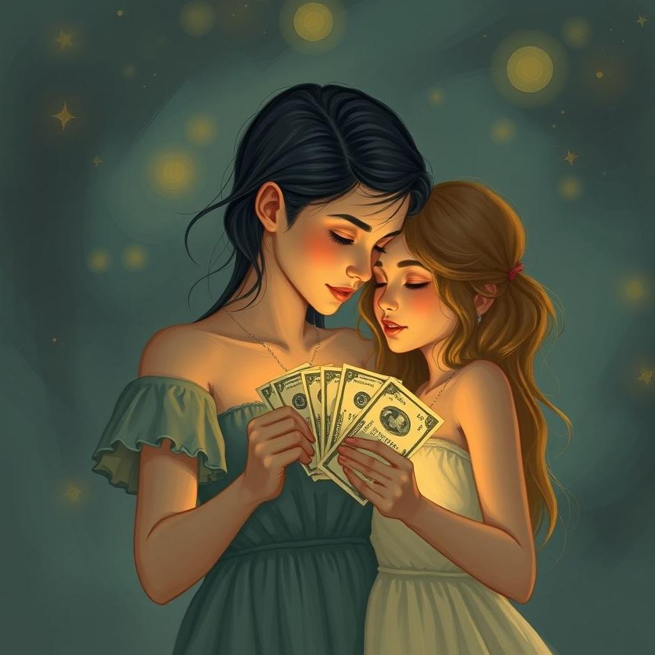 Dream : The girl you love giving you money in your dream