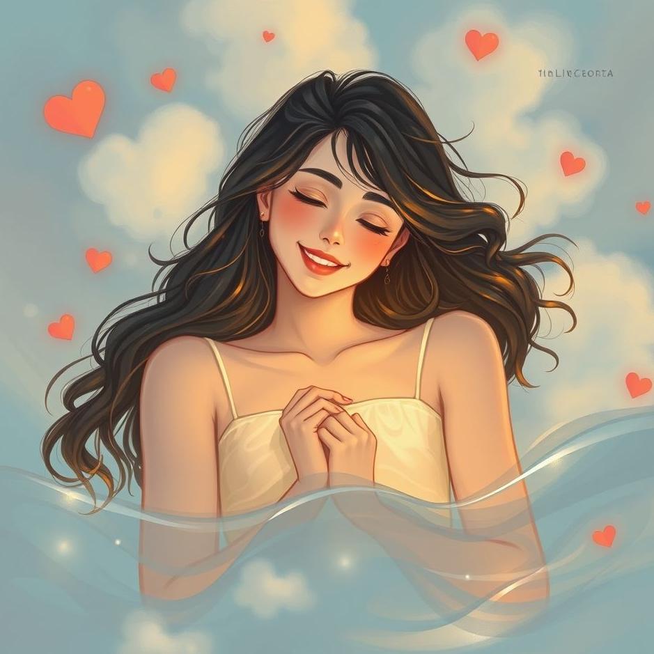 Dream : The girl you love happy in your dream