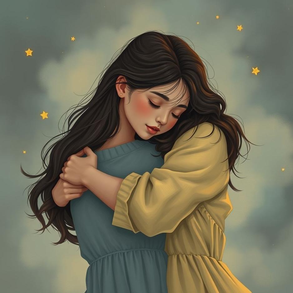 Dream : The girl you love hugging you in your dream