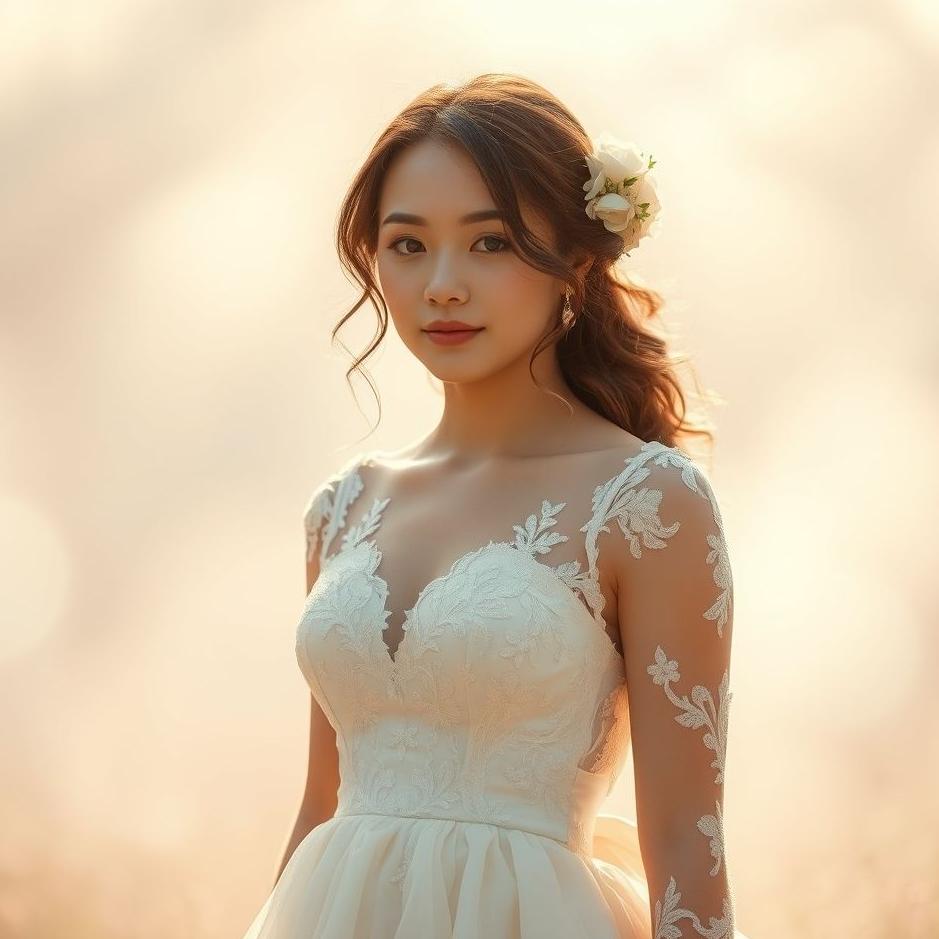 Dream : The girl you love in a wedding dress in a dream