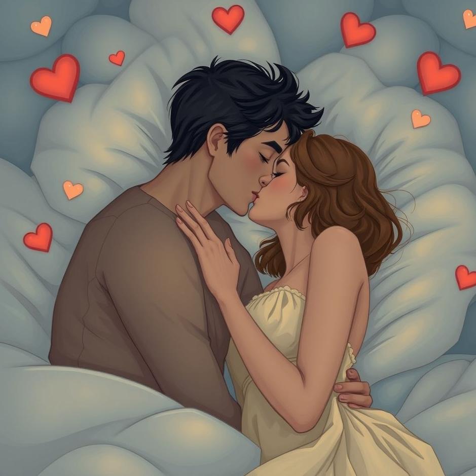 Dream : The girl you love kissing you in your dream