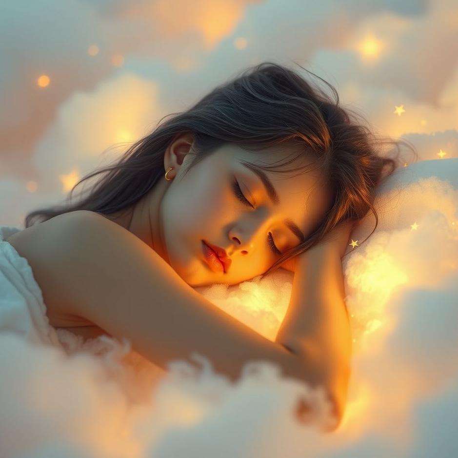 Dream : The girl you love sleeping in a dream